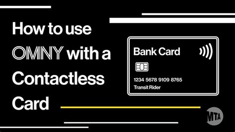 mta contactless prepaid card|omny contactless transfer.